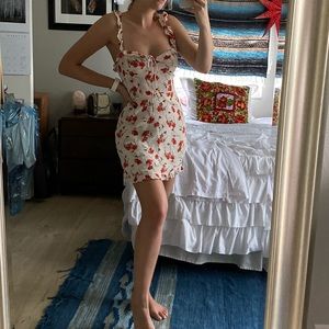 Reformation mini dress size 2